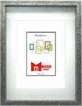 Cargar imagen en el visor de la galería, Marco de Fotos con Profundidad color Gris salpicados para pared MOD-3503