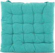Cargar imagen en el visor de la galería, Cojin Acolchados Algoton y Poliester Para Sillas de 40 x 40 cm Para Silla de Jardín, Comedor, Cocina