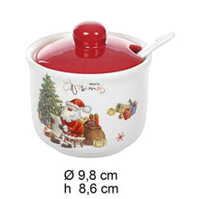 Cargar imagen en el visor de la galería, Menaje de Mesa Juego de Vajilla Cerámica de Navidad Plato Entremesera Bandeja...