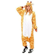 Cargar imagen en el visor de la galería, Disfraz Pijama Jirafa Adulto Unisex Para Carnaval Fiestas