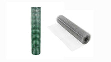 Cargar imagen en el visor de la galería, Malla de metal plastificada y galvanizado, alambrada cuadrada, color verde