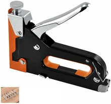 Cargar imagen en el visor de la galería, GRAPADORA DE ACERO 4 a 14MM PARA MADERA CUERO LAMINADOS LONAS CARPINTERIA GRAPAS