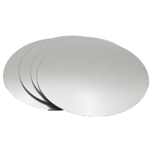 Cargar imagen en el visor de la galería, Set de 4 Espejos Cuadrado Redondo Estrella Corazon Hexagonal Adhesivos Decoración para Pared hogar