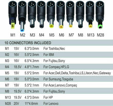 Cargar imagen en el visor de la galería, Cargador de Adaptador de alimentación Universal para computadora portátil 90 W