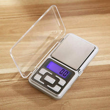 Cargar imagen en el visor de la galería, Bascula Balanza Digital 0.1 a 500 gramos LCD Gris