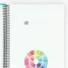 Cargar imagen en el visor de la galería, Cuaderno A4+ Cuadrícula 5x5, Tapa Extradura, 80 Hojas tapa dura libreta espiral
