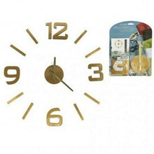 Cargar imagen en el visor de la galería, Reloj pared adhesiva atenea elissa y hera 60 x 60 cm EVA DIY
