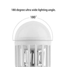 Cargar imagen en el visor de la galería, Bombilla LED 7W E27 Matamosquitos Eléctrico 2 EN 1, ANTIMOSQUITOS