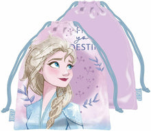 Cargar imagen en el visor de la galería, fROZEN - Lote mochila, sandwichera fiambrera, taza y saco de merienda cole