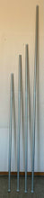 Cargar imagen en el visor de la galería, Barra forja Inoxidable de cortina ø 28 cm varias medidas sus accesorios, soportes, terminales