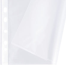 Cargar imagen en el visor de la galería, Carpetas fundas de plastico para hojas a4 50-100 unds 40 mircras transparentes