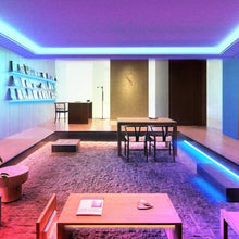 Cargar imagen en el visor de la galería, Tiras LED 12M 5050 SMD RGB LEDs con Control Remoto y Bluetooth de 44 Botones