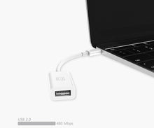Cargar imagen en el visor de la galería, Adaptador TIPO C a OTG,Tipo-C a USB, Adaptador Thunderbolt 3 a hembra MacBook