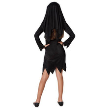 Cargar imagen en el visor de la galería, Disfraz Monja Poseída Sangrienta Infantil Niña Para Halloween y Carnaval Fiestas