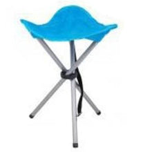 Cargar imagen en el visor de la galería, Silla Taburete Tres Patas Plegable, Taburete Silla De Camping Pesca Caza