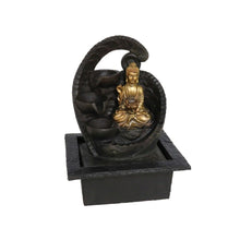 Cargar imagen en el visor de la galería, Fuente Agua Buda Feng Shui Salva interior Para Relajar Regalo Decoración Hogar