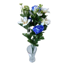 Cargar imagen en el visor de la galería, Ramo de Flores secas Artificiales Cementerio Mesa Decoración Boda hogar regalo