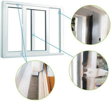 Cargar imagen en el visor de la galería, Tira adhesiva para puertas y ventanas sellado de vidrio