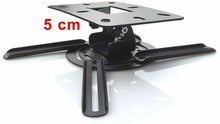 Cargar imagen en el visor de la galería, Soporte de TV a la Techo y Pared Proyector Giratorio 360° Extensible hasta 55cm