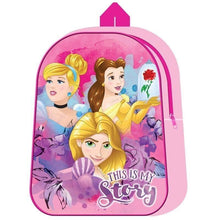 Cargar imagen en el visor de la galería, Mochila Mini Princess 25Cm Satin Mochila Escolar Regalo Niños Material Colegio