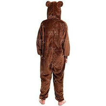 Cargar imagen en el visor de la galería, Disfraz Pijama Oso Pardo Animales Infantil Para Carnaval Fiestas