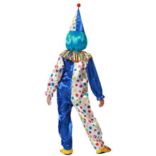 Cargar imagen en el visor de la galería, Disfraz Payaso Payasa Unisex Niños Infantil para Carnaval Fiestas Teatro Cumpleaños