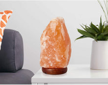 Cargar imagen en el visor de la galería, Lámpara de sal del Himalaya con regulador de intensidad, decorativo, medidas
