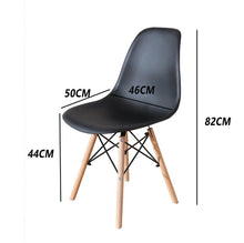 Cargar imagen en el visor de la galería, Silla, taburete, de plástico, salón, cocina, comedor y muebles del hogar, para sala de estar, comedor, oficina, salón.