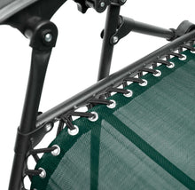 Cargar imagen en el visor de la galería, Silla Tumbona Hamaca Plegable para Playa, jardín, terraza - Hamaca Multiposiciones de Metal con