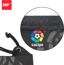 Cargar imagen en el visor de la galería, Bolso bolsa de Cuerdas La Liga, Gymsack Impermeable Mochila Deportiva, Saco de De-porte Bolsa de Gimnasio con Cuerdas, Gran Capacidad, Logo Oficial La Liga, One Size, Negro
