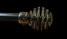 Cargar imagen en el visor de la galería, Barra de cortina forjada hierro, metal, extensible multiuso, diferentes medidas