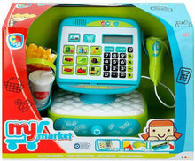 Cargar imagen en el visor de la galería, Caja registradora eléctrica con accesorios My Market