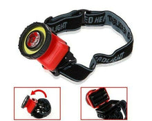 Cargar imagen en el visor de la galería, LINTERNA DE CABEZA P FRONTAL IMPERMEABLE CAMPING CAZA HEADLAMP WATERPROOF