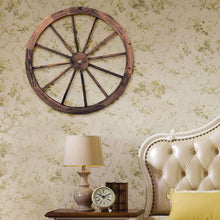 Cargar imagen en el visor de la galería, Rueda Decorativa Madera Natural Vintage 30, 45, 60, 90 cm Para Decoración Casa Jardin Restaurante lo