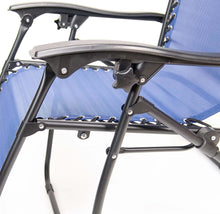 Cargar imagen en el visor de la galería, Silla Tumbona Hamaca Plegable para Playa, jardín, terraza - Hamaca Multiposiciones de Metal con