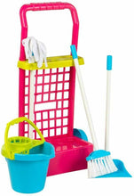 Cargar imagen en el visor de la galería, Carrito limpieza, 55 cm My Home Colors (Cubo azul)