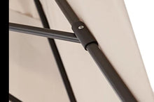 Cargar imagen en el visor de la galería, Sombrilla Jardín, Parasol, Estructura en Aluminio y Acero, Tela Poliéster 180 Gr 200 x 300 cm, 240 cm alto verano playa