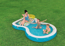 Cargar imagen en el visor de la galería, Piscina inflable hinchable desmontable Familiar Wellness, 279 x 234 x 48 cm