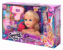 Cargar imagen en el visor de la galería, Busto peluquería Sparkle Girl, 80 piezas (44504) , color/modelos surtido