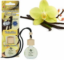 Cargar imagen en el visor de la galería, Ambientador de Coche difusor Colgador Botella 10 ml de líquido, tapón de Madera