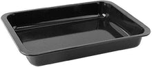Cargar imagen en el visor de la galería, Bandeja horno universal esmaltada con bordes Rustidera asados 28x22x3.8 cm