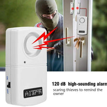 Cargar imagen en el visor de la galería, Alarma Vibración Con Bateria 9v Incluida Seguridad Para Hogar Antirrobo Sensor