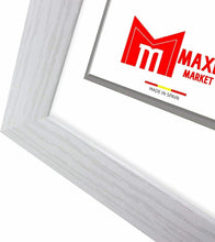 Cargar imagen en el visor de la galería, Marco de Fotos (Blanco) de madera para Pared y Mesa MOD-257, Ancho Bastidor 1,90