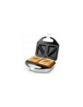 Cargar imagen en el visor de la galería, SANDWICHERA ELECTRICA CON CORTE 2 CAVIDADES 750W PILOTO LED CALIDAD antiadherent