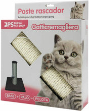 Cargar imagen en el visor de la galería, Juguete Rascador Con Campana para Gatos, Scraper para Gato, Animales Domésticos