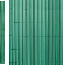 Cargar imagen en el visor de la galería, Cañizo Artificial de ocultación para jardín, Verde, 300x100x20 cm