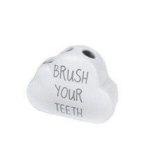 Cargar imagen en el visor de la galería, Set de baño de cerámica con dispensador de jabón, vaso, jabonera y portacepillos