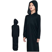 Cargar imagen en el visor de la galería, Túnica de Disfraz con Capucha Unisex Infantil Accesorios de Halloween Carnaval
