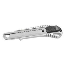 Cargar imagen en el visor de la galería, Cutter con 5 recambios set de cuchillas cuter cuchillo cortar herramienta 18 mm