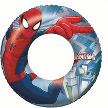 Cargar imagen en el visor de la galería, Rueda flotador hinchable 56 cm Mikey, minnie, Spider-man para 3-6 años